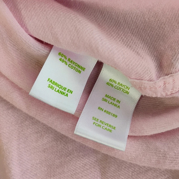 Lilly Pulitzer Pastel Pink Long Sleeve Lightweight Popover Collared Blouse XS - Picture 9 of 15